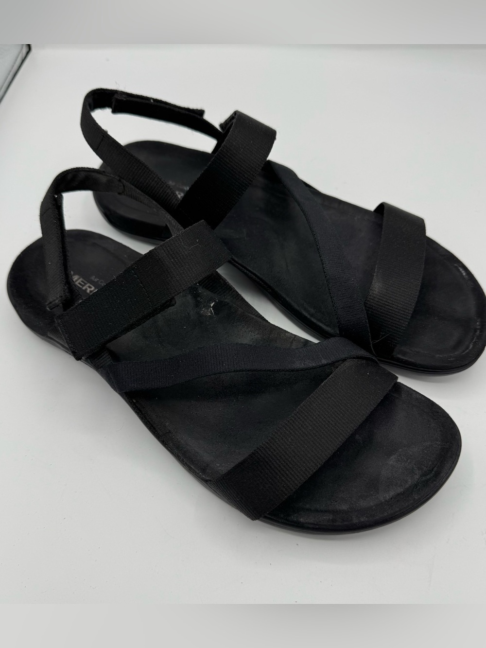 Merrell District 3 Strappy Sport Sandals Black‎ Shoes Outdoor Women's Size 9